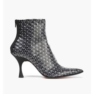 MM6 Maison Margiela Bubble Wrap Heeled Ankle Boots White EU 35 / US 5